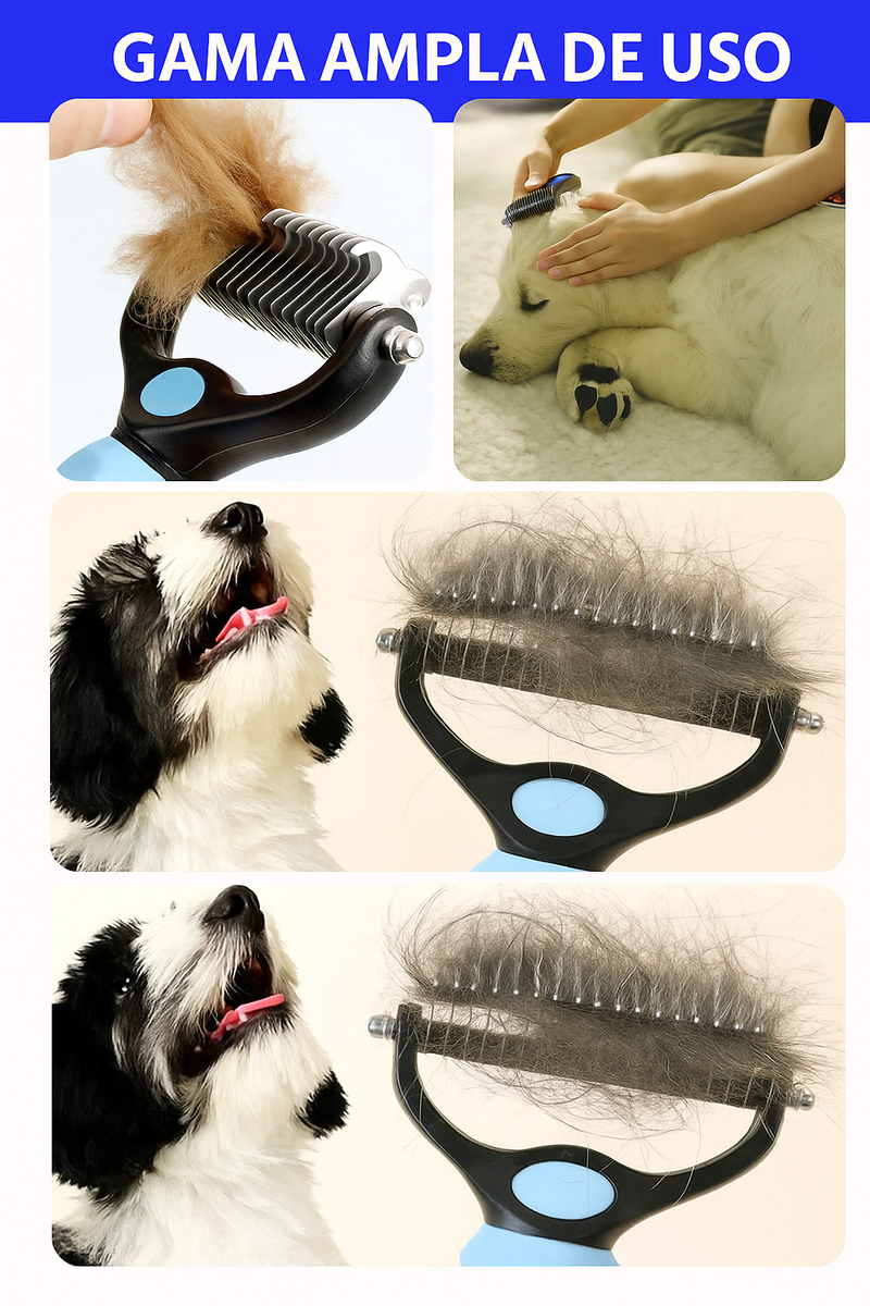 Escova Profissional Deshedding – Edição Premium!