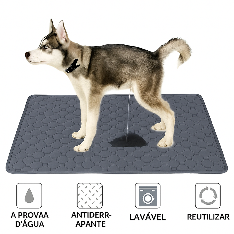 Esteira de Cama Pet 100% Algodão - Conforto Natural e Lavável